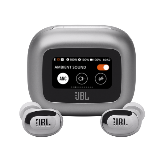 JBL Live Buds 3 - Silver - True wireless Noise Cancelling bud-type earbuds - Hero image number null